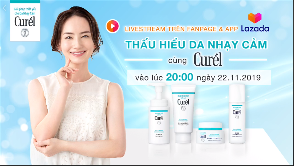 Curél - Thấu hiểu da nhạy cảm